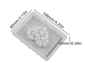 Set 8 moldes tapas caladas diferentes diseños